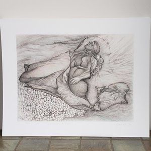 "A Vision" an Original Abstract Print